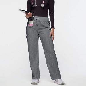 Jaanuu 4 pocket scrub pant - NEW WITH TAGS - HEATHER GRAY